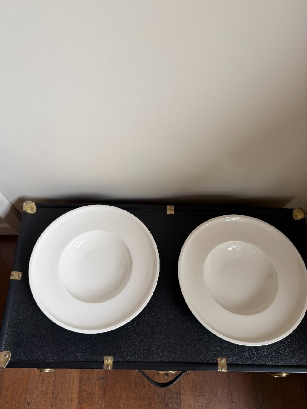 Villeroy & Boch Artesano Original Pasta Plates 11.75” White Set of 2